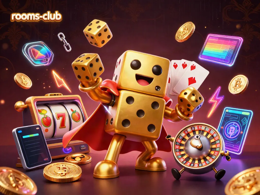 Raih jackpot di rooms-club dengan ilustrasi menarik dari platform permainan sambil menikmati pengalaman judi yang mengasyikkan.