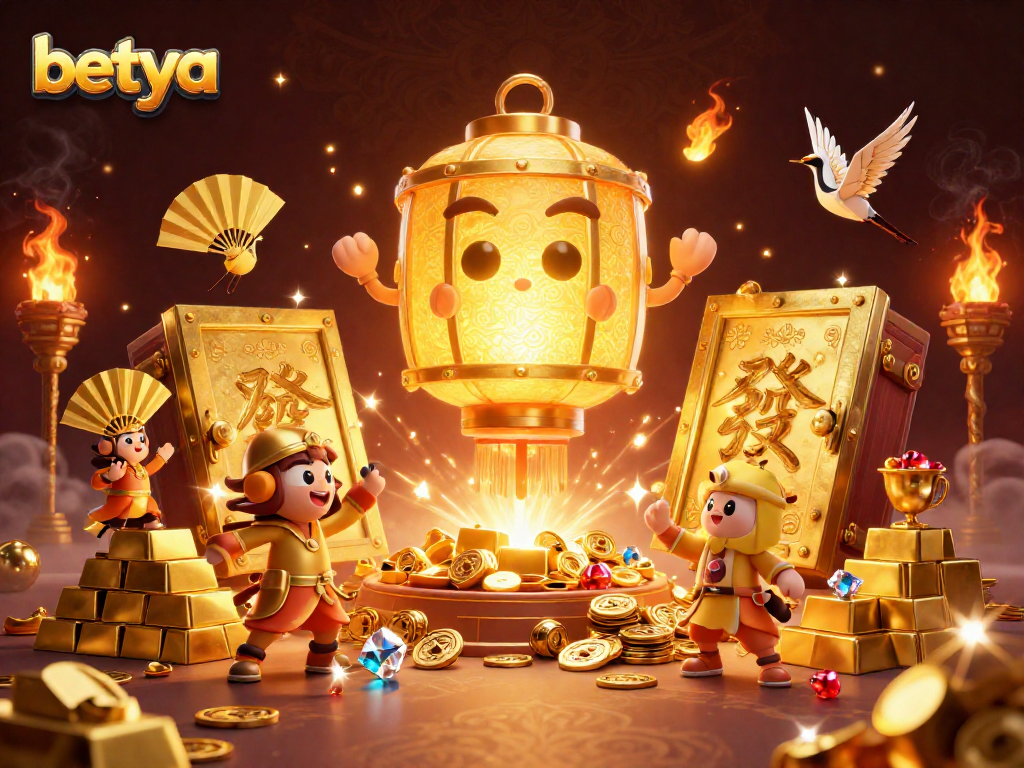 Experience thrilling victories with betya at a vibrant casino night market alive with rich gold treasures.