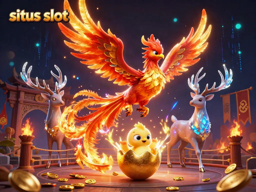 Memenangkan situs slot dengan fitur menarik dan simbol berharga dalam ilustrasi kasino yang mendebarkan.