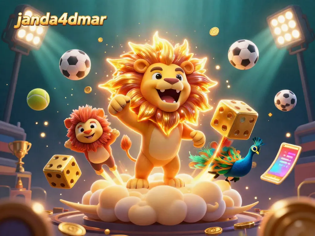 Janda4dmar menghadirkan slot digital yang menarik dengan karakter 3D yang dinamis, memancarkan kegembiraan permainan.