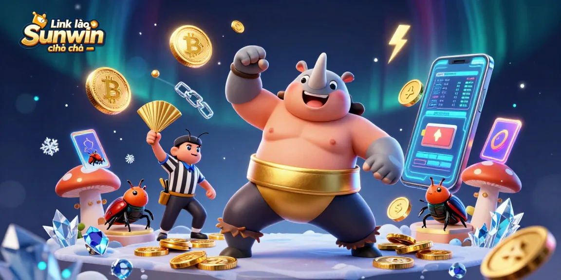 Experience the excitement at Link vào Sunwin chính thức with our 3D sumo champion gaming scene!