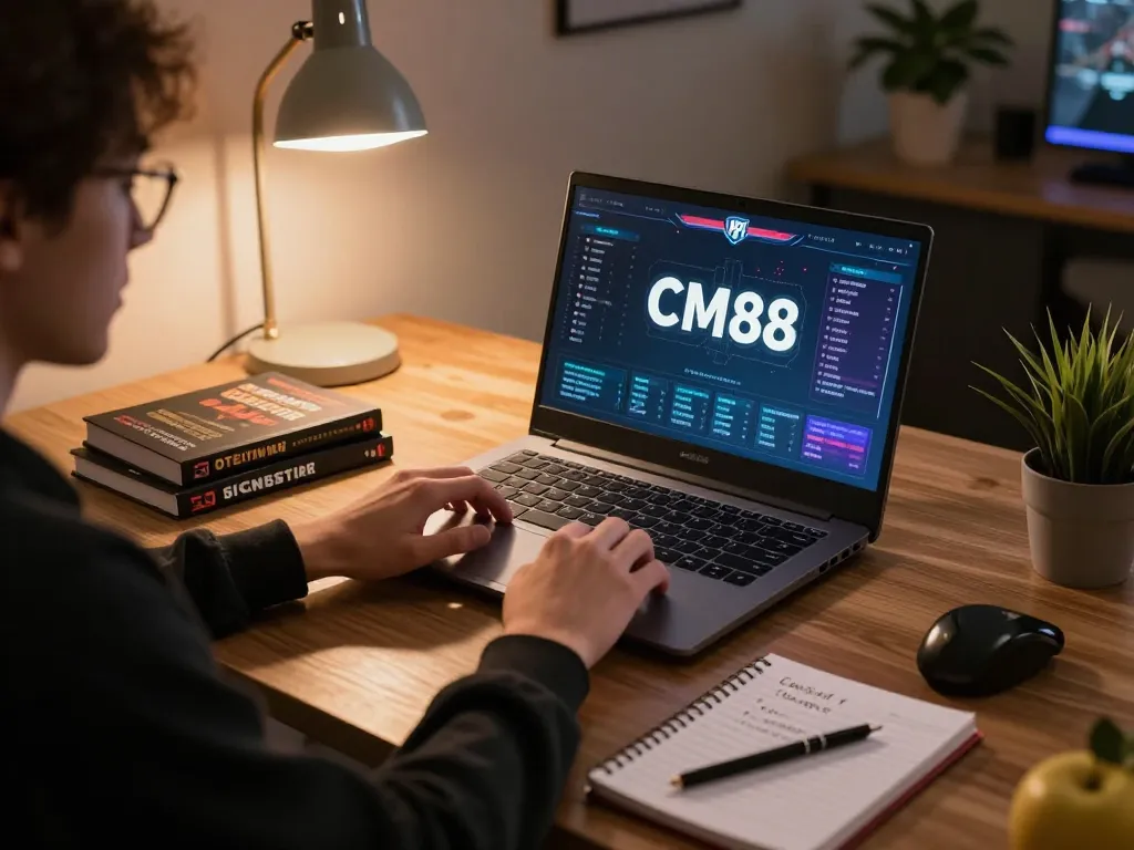 Engaging online gameplay of cm88 highlights effective betting strategies in a cozy home setting