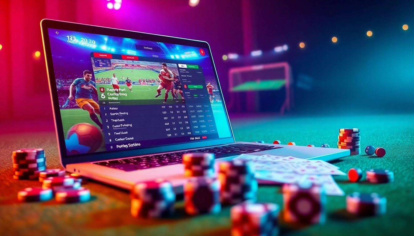 Experience the thrill of แทงบอลโลก with vibrant online betting interfaces and dynamic gameplay.