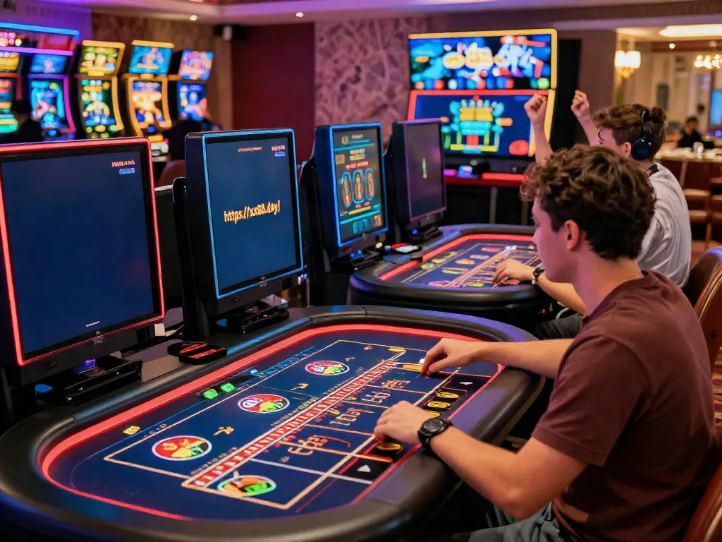Exciting online gaming experience at https://xx88.day/ with players engaged in vibrant casino games.