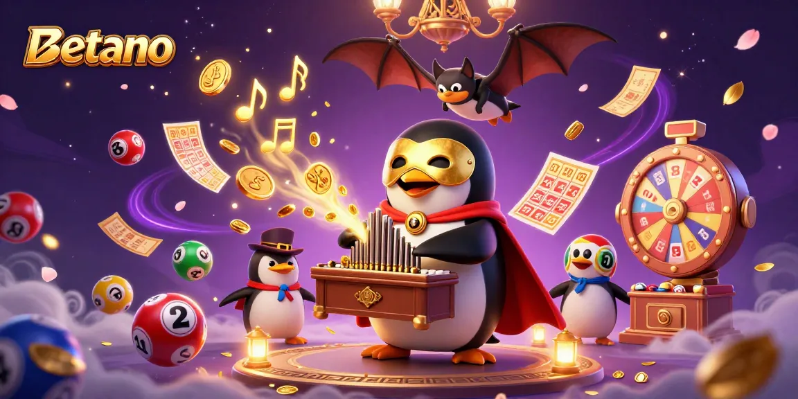 Experience Betano's vibrant casino action with dynamic elements and colorful themed graphics.