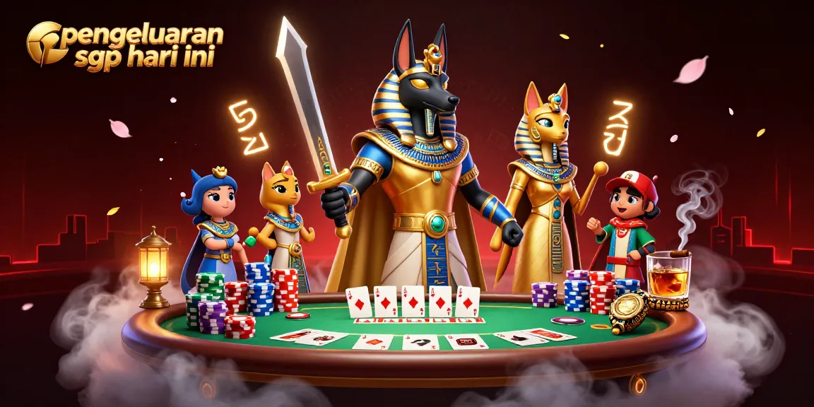Experience excitement with pengeluaran sgp hari ini as Anubis and Bastet bring you the ultimate gambling action.