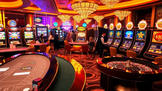 Experience the thrill of online gambling at https://kbl555.net/ with vibrant casino tables and exciting games.